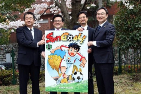 Japanese publisher produces manga book on Vietnamese football