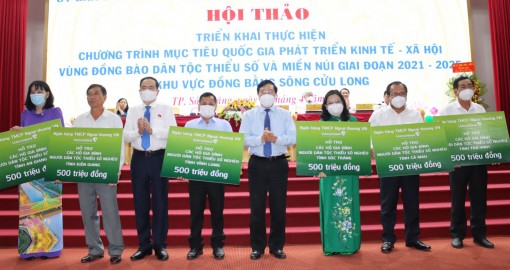Phát triển kinh tế - xã hội vùng đồng bào dân tộc thiểu số giai đoạn 2021-2025 ĐBSCL