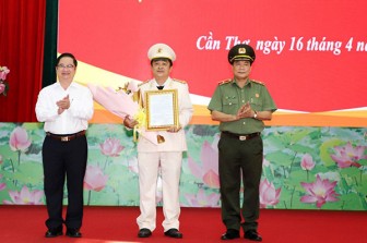 Bổ nhiệm Phó Giám đốc Công an TP Cần Thơ