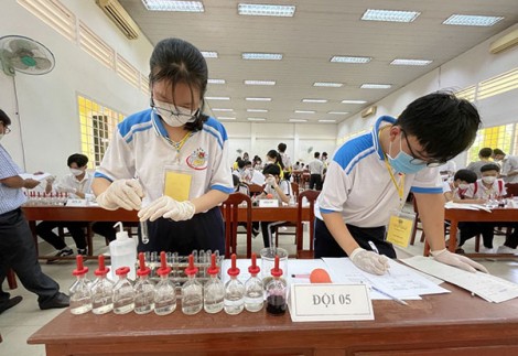 Trường Đại học Trà Vinh tổ chức Hội thi Olympic Hóa học lần thứ I
