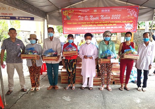 Thực hiện các hoạt động từ thiện xã hội với tổng trị giá 318 triệu đồng