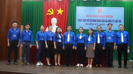 Bệnh viện Đa khoa TP Cần Thơ tổ chức Đại hội đại biểu Đoàn TNCS Hồ Chí Minh nhiệm kỳ 2022-2027