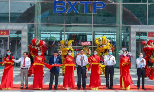 Khánh thành Nhà bán vé và Quản lý Bến xe khách Trung tâm TP Cần Thơ