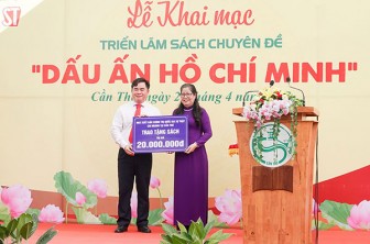 Khai mạc triển lãm sách chuyên đề “Dấu ấn Hồ Chí Minh”