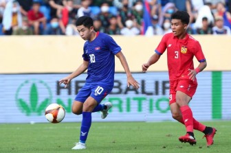 U23 Campuchia thừa thắng xông lên