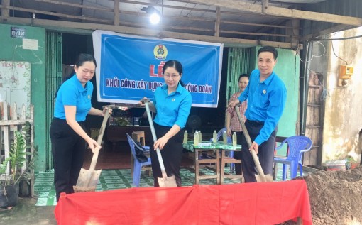 Khởi công xây dựng “Mái ấm Công đoàn”