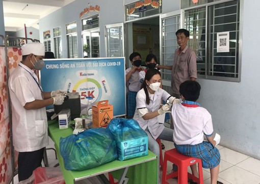 Chiến dịch tiêm phòng COVID-19 đợt II cho trẻ từ 5-12 tuổi