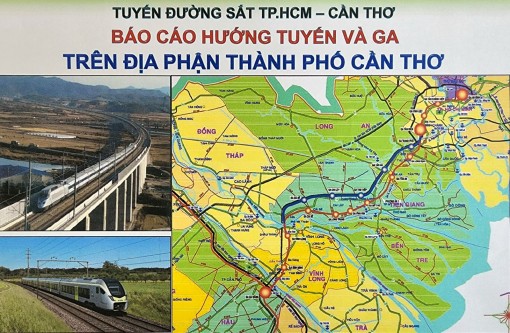 Cần thiết xây dựng tuyến đường sắt TP Hồ Chí Minh - Cần Thơ