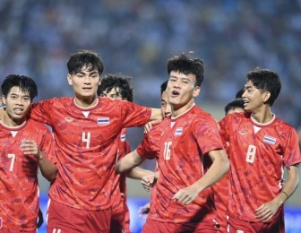 U23 Thái Lan thắng đậm, U23 Malaysia giữ ngôi đầu bảng B