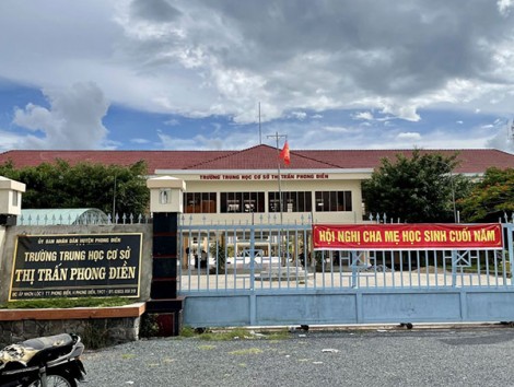 Xử lý vụ xô xát giữa học sinh và bảo vệ Trường THCS Thị trấn Phong Điền