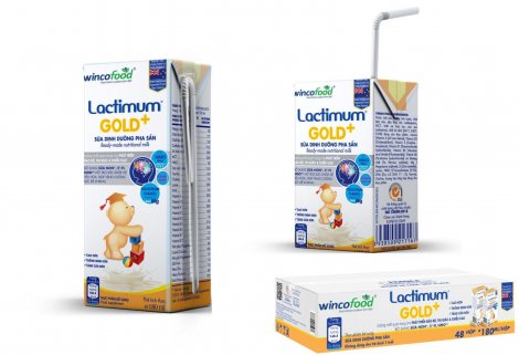 Lactimum Gold+ - Sữa dinh dưỡng pha sẵn cho trẻ được yêu thích