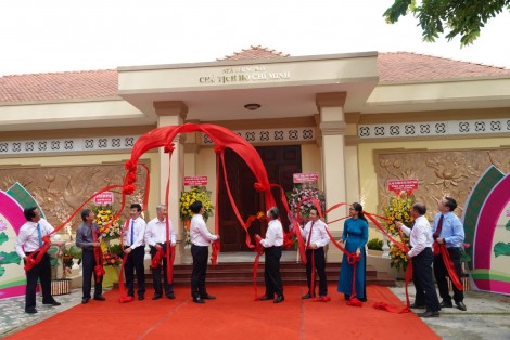 Khánh thành Nhà trưng bày Chủ tịch Hồ Chí Minh với Cách mạng Việt Nam tại tỉnh Đồng Tháp