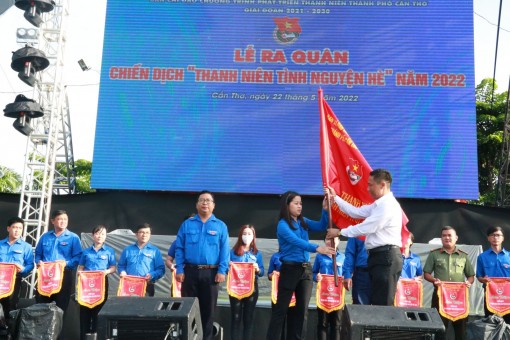 Ra quân Chiến dịch Thanh niên tình nguyện hè năm 2022