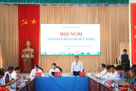 Tỉnh Hậu Giang thông tin về Hội nghị xúc tiến đầu tư và Giải Mekong Delta Marathon tỉnh Hậu Giang năm 2022