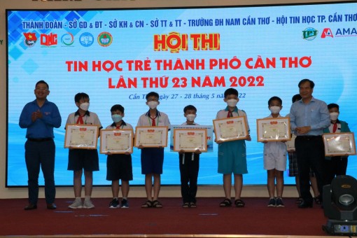 Tổng kết và trao giải Hội thi Tin học trẻ TP Cần Thơ