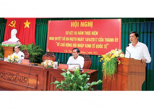 Tập trung thực hiện tốt các nhiệm vụ trọng tâm để chủ động hội nhập kinh tế quốc tế