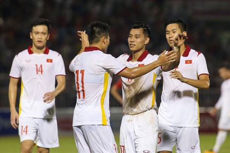 Ðiểm tích cực của tuyển Việt Nam sau trận giao hữu với Afghanistan