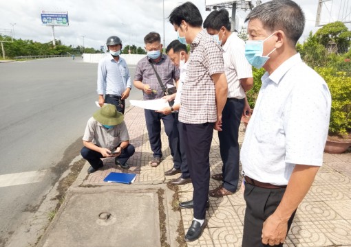 Lắp đặt hệ thống đèn tín hiệu và tổ chức giao thông thuộc cụm nút giao IC3