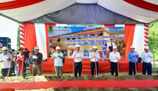 Nhiều công trình chào mừng 110 năm ngày sinh đồng chí Phạm Hùng