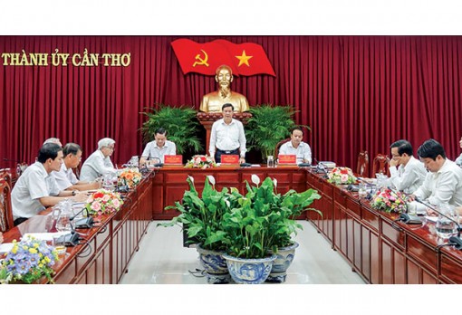 Triển khai thực hiện Ðịa chí TP Cần Thơ