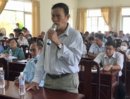 Cử tri quận Cái Răng kiến nghị nhiều vấn đề quan tâm, bức xúc