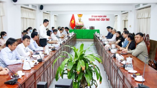 Lãnh đạo thành phố tiếp và làm việc với đoàn công tác KOAECA