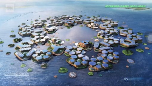 Maldives xây thành phố nổi ứng phó với biến đổi khí hậu