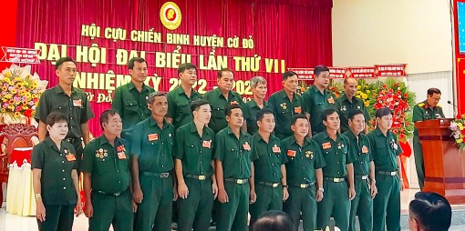 Đại hội đại biểu Hội Cựu chiến binh huyện Cờ Đỏ lần thứ VII