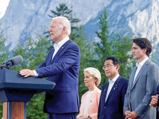 G7 tìm cách chống ảnh hưởng của Trung Quốc