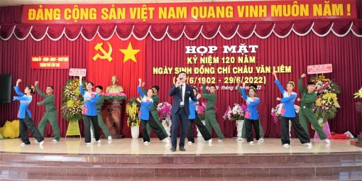Trang trọng họp mặt kỷ niệm 120 năm ngày sinh đồng chí Châu Văn Liêm