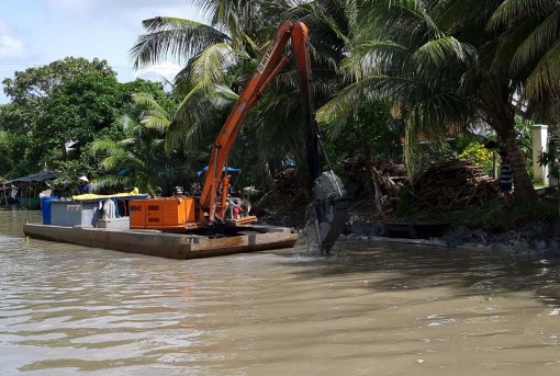 Thới Lai đầu tư nhiều công trình thủy lợi phục vụ sản xuất nông nghiệp