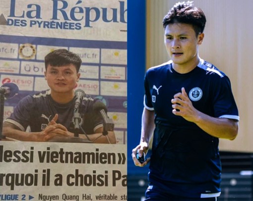 “Bàn thắng” của Quang Hải ở Pháp