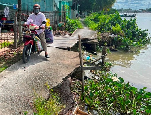 Tuyến đường không đảm bảo an toàn giao thông