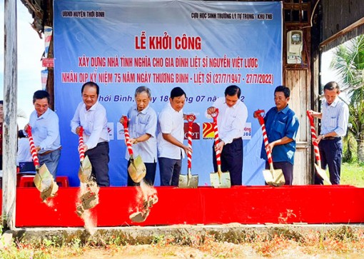 Nhiều hoạt động tri ân gia đình thương binh, liệt sĩ