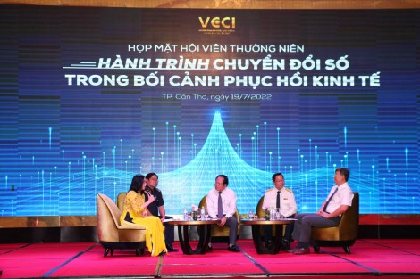 VCCI tổ chức họp mặt hội viên thường niên năm 2022 tại ĐBSCL