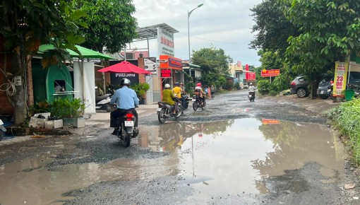 Đường dân sinh không bảo đảm an toàn giao thông