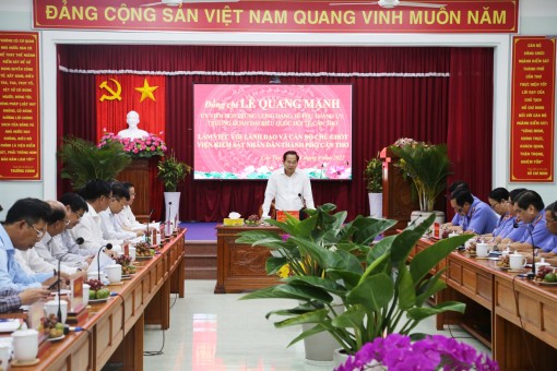 Bí thư Thành ủy Cần Thơ làm việc với Viện Kiểm sát Nhân dân thành phố