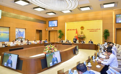 Khai mạc Phiên họp thứ 14 của Ủy ban Thường vụ Quốc hội