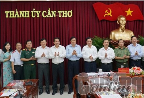 Đồng chí Lê Quang Mạnh, Bí thư Thành ủy làm Trưởng Ban Chỉ đạo TP Cần Thơ về Phòng, chống tham nhũng, tiêu cực