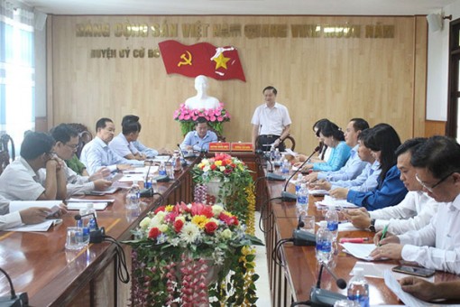 Giám sát chỉ đạo, thực hiện nghị quyết phát triển nông nghiệp, nông dân, nông thôn ở huyện Cờ Ðỏ