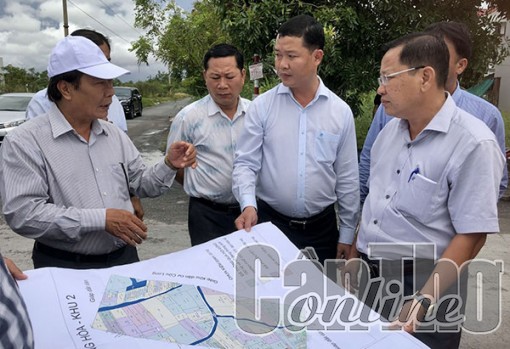 Khảo sát tiến độ thực hiện một số dự án khu tái định cư