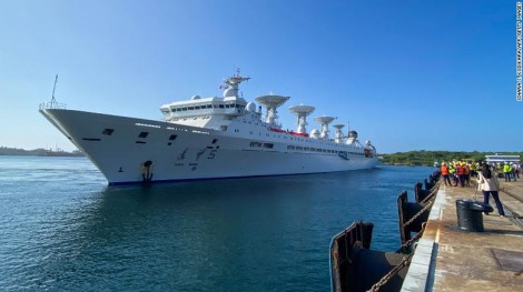 Tàu nghiên cứu Trung Quốc cập cảng Sri Lanka