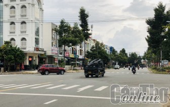 Tổ chức lại giao thông tại điểm giao nhau giữa đường Trần Văn Trà với đường Hoàng Văn Thái