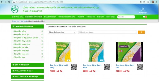 Thúc đẩy tiêu thụ các sản phẩm nông nghiệp bằng hình thức trực tuyến