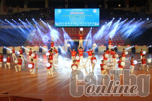 Tổng duyệt chương trình lễ khai mạc Đại hội Thể dục thể thao TP Cần Thơ lần thứ IX-2022