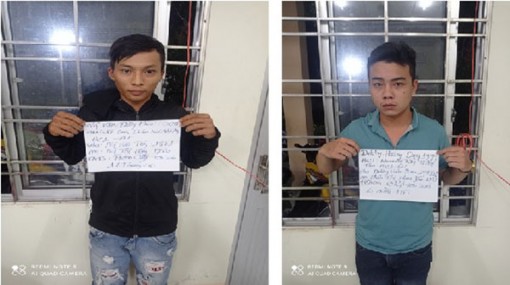 Đồng Tháp: Bắt 2 thanh niên dùng dao cướp tài sản của người đi đường