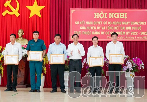 Nhanh chóng triển khai đưa nghị quyết đại hội chi bộ vào cuộc sống