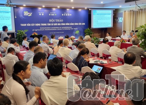 Cần sớm thành lập trung tâm cơ giới hóa vùng ĐBSCL