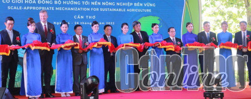 Khai mạc Agritechnica Asia Live 2022 tại TP Cần Thơ