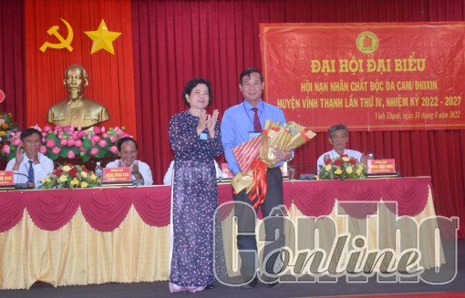Đại hội đại biểu Hội Nạn nhân chất độc da cam/dioxin huyện Vĩnh Thạnh nhiệm kỳ 2022-2027